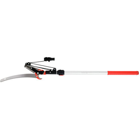 Fierăstrău + foarfecă telescopică pentru crengi 2m, aluminiu, Yato YT-88771