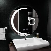 Oglinda LED touch Iluma 60x60cm functie dezaburire colectia Marcello Funghi AT1CT-D1OC-RS1S-1151S