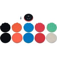 Set bureți polisat, 125mm, m14, 12 piese Yato YT-47931