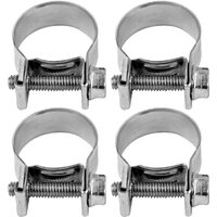 Set 4 cleme zincate cu surub 18-20/9mm Vorel 73785