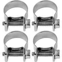 Set 4 cleme zincate cu surub 16-18/9mm Vorel 73784