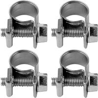 Set 4 cleme zincate cu surub 14-16/9mm Vorel 73783