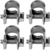 Set 4 cleme zincate cu surub 10-12/9mm Vorel 73781