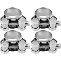Set 4 cleme zincate cu surub 25-27/18mm Vorel 73790