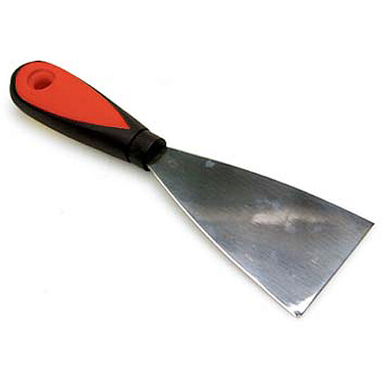 Spaclu otel-inox bicolor 3 cm maner picat Vorel 05931