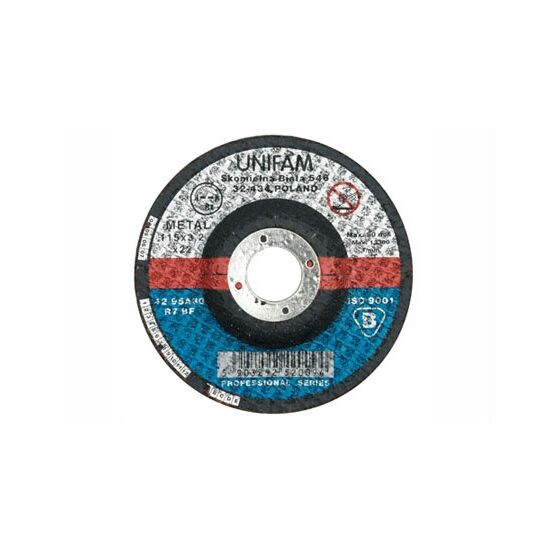 Disc depresat debitat metale 115 x 3.2 x 22 mm Vorel 08110