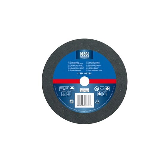 Disc abraziv pentru debitat metale 115x2,5x2 Vorel 08601