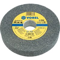 Disc abraziv pentru polizor de banc 200 x 16 x 20 mm Vorel 08872