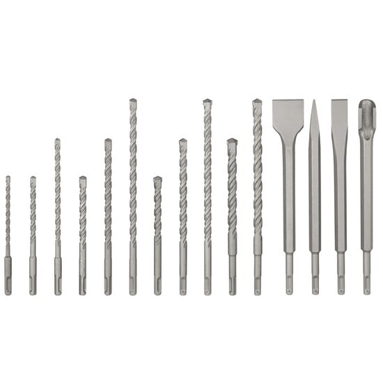 Trusa burghie s 4, SDS plus 15 piese Vorel 23587