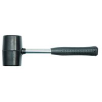Ciocan din cauciuc cu coada din metal - TUV 76 mm Vorel 33927