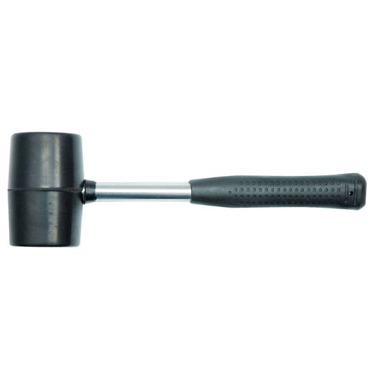 Ciocan din cauciuc cu coada din metal - TUV 76 mm Vorel 33927