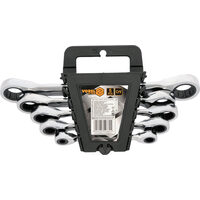 Set 5 chei inelare cu clichet 6 - 19 mm Vorel 52880
