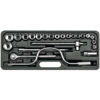 Trusa chei tubulare si antrenor 24 piese Vorel 58260