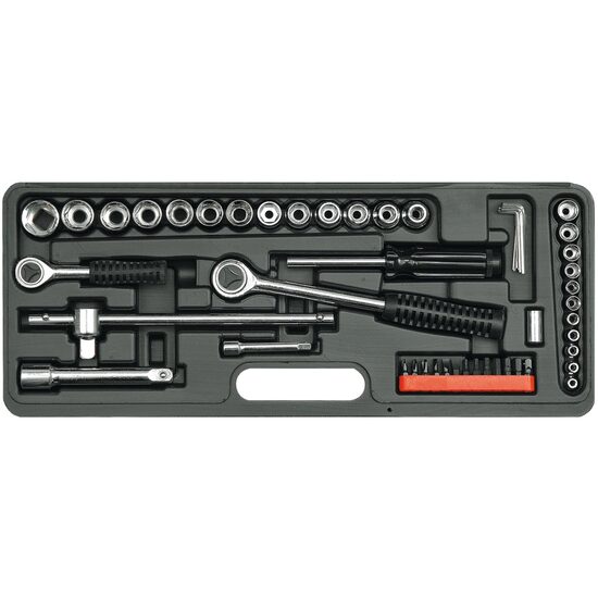 Trusa chei tubulare si antrenor 24 piese Vorel 58530
