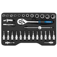Set chei tubulare cu antrenor 31 buc Vorel 58632