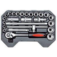 Trusa chei tubulare 25buc,1/2", antrenor Vorel 58671