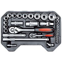 Trusa chei tub. 32buc,1/2-1/4' antrenor Vorel 58680