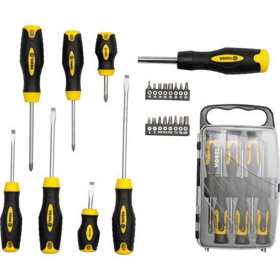 Set surubelnite + bituri 30 buc Vorel 60980