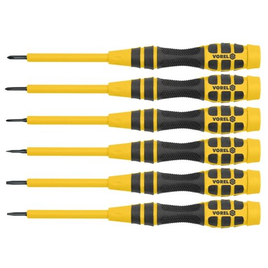 Trusa 6 surubelnite mecanica fina CR-V Vorel 64380