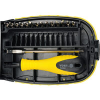 Set surubelnita+ 16 biti varf magnetic Vorel 64394