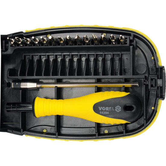 Set surubelnita+ 16 biti varf magnetic Vorel 64394