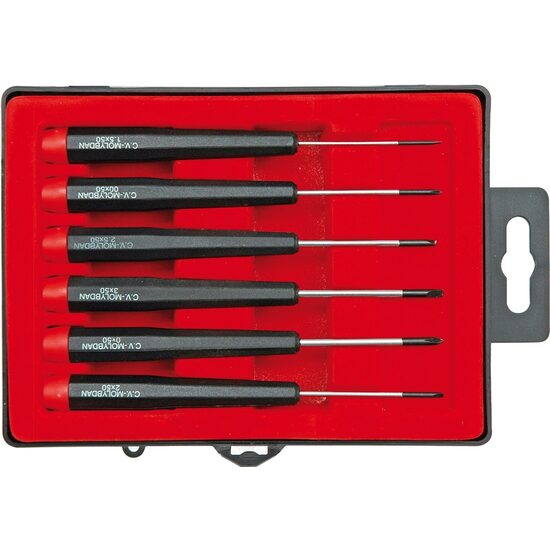 Trusa 6 surubelnite mecanica fina CR-V Vorel 64510