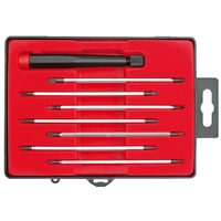 Trusa surubelnita + 14 capete mecanica fina Vorel 64540