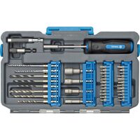 Set biti si burghie 39 buc Vorel 65905