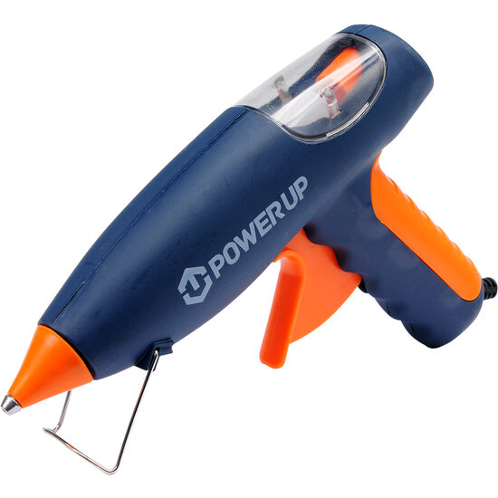 Pistol de lipit 20 W + 3 rezerve silicon PowerUp 73059