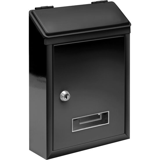 Cutie postala 300 x 210 x 65 mm neagra Vorel 78550