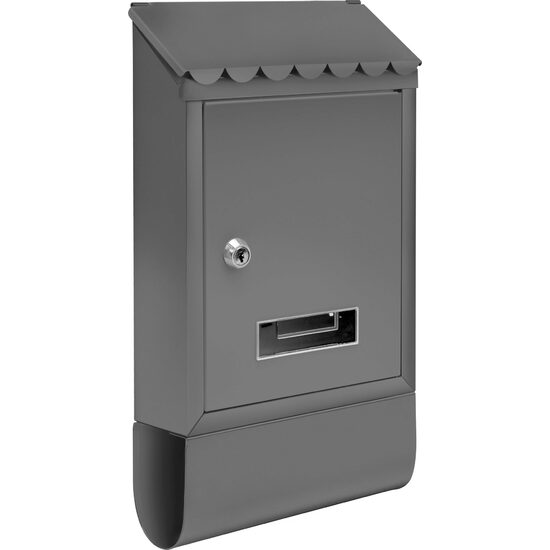 Cutie postala 380 x 210 x 60 mm gri Vorel 78566