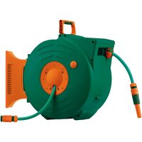 Suport furtun derulator automat 20 m 1/2" Flo 89340