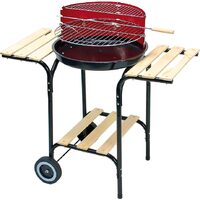 Gratar bbq cu rafturi de lemn Vorel 99488
