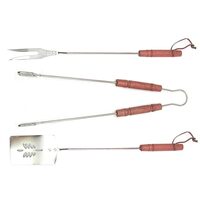 Set accesorii pentru gratar 44 cm - 3 buc Vorel 99526