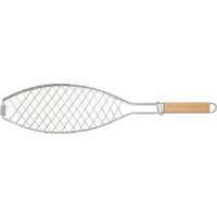 Gratar reveribil cromat pentru peste 60.5 cm Vorel 99553