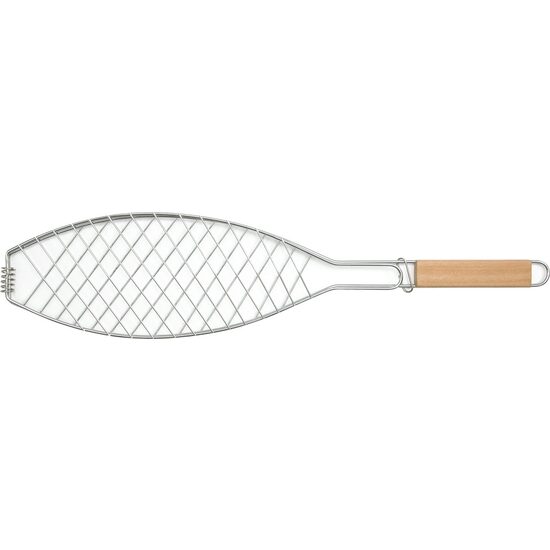 Gratar reveribil cromat pentru peste 60.5 cm Vorel 99553