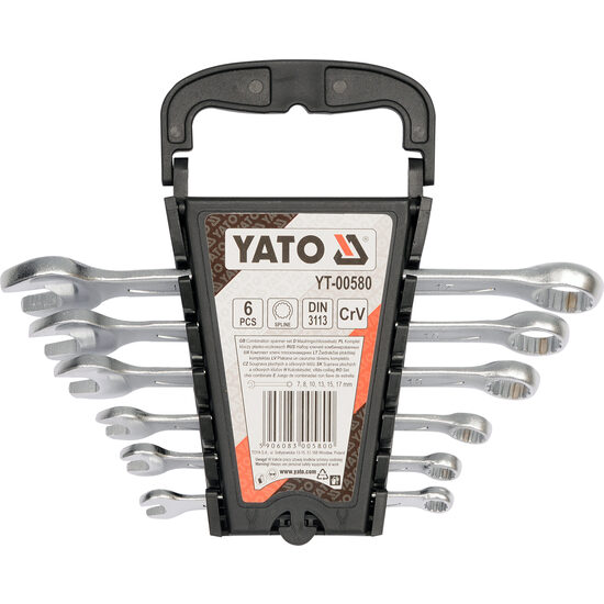 Set 6 chei combinate 7 - 17 mm Yato YT-00580