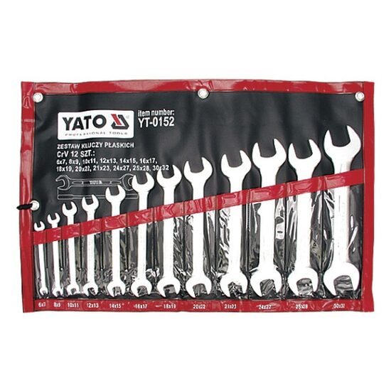 Set 12 chei fixe industriale 6 - 32 mm Yato YT-0152