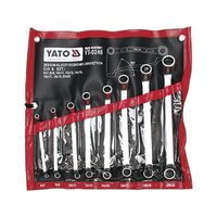 Set 8 chei inelare industriale cu cot 6 - 22 mm Yato YT-0248