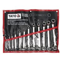 Set 12 chei inelare industriale cu cot 6 - 32 mm Yato YT-0252