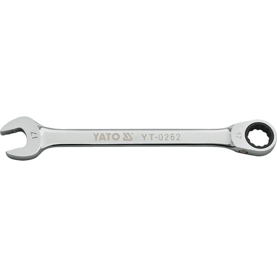 Cheie combinată antialunecare cu clichet 15 mm Yato YT-0260