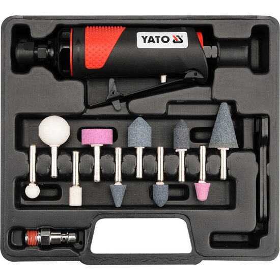 Polizor pneumatic + accesorii Yato YT-0964