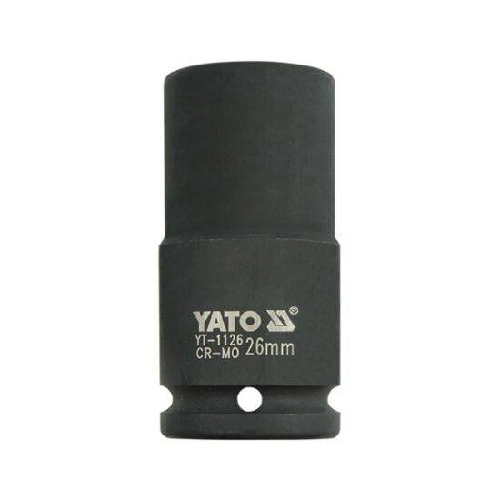 Cheie tubulară de impact lungă 26 mm 3/4" Yato YT-1126