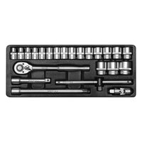 Trusă 23 tubulare 1/2", 10 - 32 mm Yato YT-1265