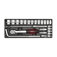Trusă 25 tubulare 1/2", 10 - 32 mm Yato YT-1267