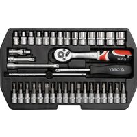Mini trusa de scule 1/4" 38 piese Yato YT-1447
