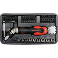 Set surubelnita flexibila cu cap magnetic 75buc Yato YT-2571