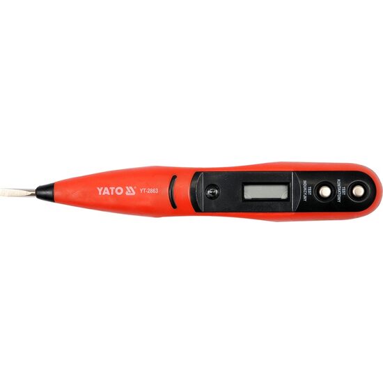 Tester digital tensiune electrica 12 - 250 v Yato YT-2863