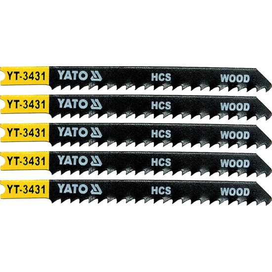 Set lame fierastrau pendular 5 bucati 8 tpi Yato YT-3431