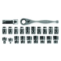 Trusa chei tubulare si antrenor 21 piese Yato YT-3865